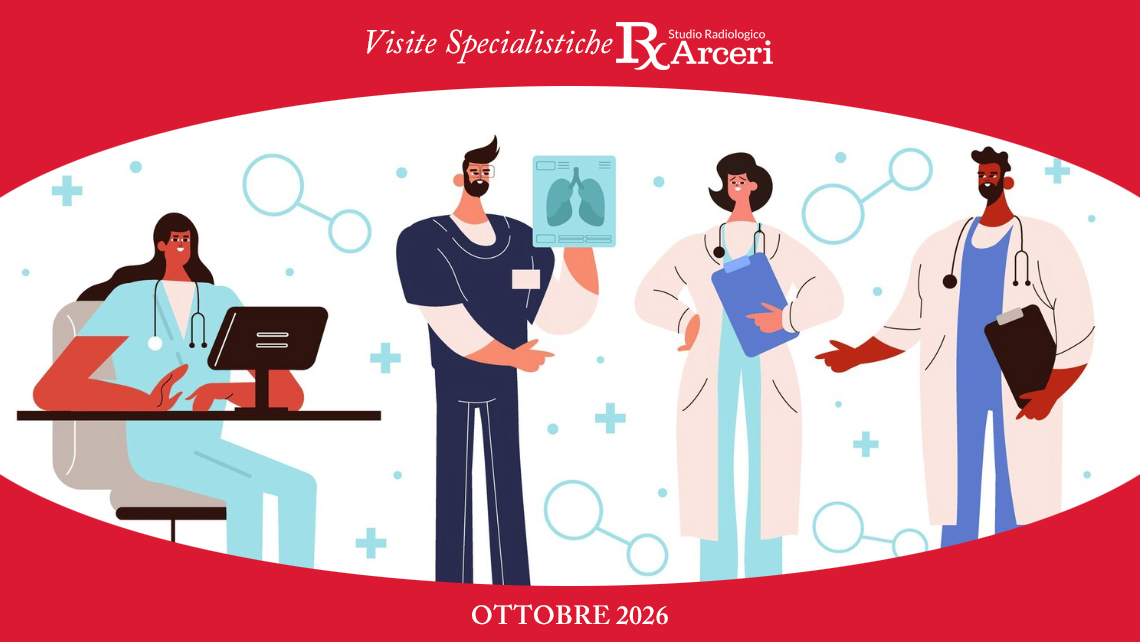 Visite specialistiche del mese di Ottobre 2026 presso la nostra Struttura